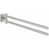 Grohe QuickFix Start Cube - Dvojitý držiak uterákov, dĺžka 44 cm, supersteel - 40976DC0