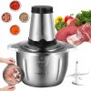 ELEKTRICKÝ KUCHYNSKÝ SEKÁČIK 500W, MULTIFUNKČNÝ STROJČEK NA MÄSO 5L