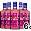 Kartón Gin Billingsgate Strawberry 37,5% 6x 0,7L