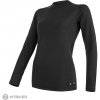 Sensor Merino Df dámské triko dl.rukáv černá XXL