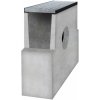 Bielbet A15 A15620X250X700.20 zberná betónová vpust s pozinkovanou mrežou 500 x 250 x 700 mm 300 mm | cena za kus