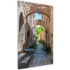 Vertikálny foto obraz sklenený Talianske uličky 50x100 cm