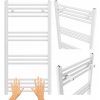Kúpeľňový radiátor, teplovodný Granitan 372 W 40 x 110 mm, biely
