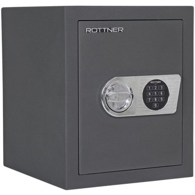 Rottner Toscana 50 EL nábytkový elektronický trezor antracit | Elektronický zámok | 35 x 42 x 38 cm