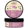Green Pharmacy cukrový telový peeling 200 ml - Damašková ruža a bambucké maslo