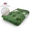 DRYBED Premium Vet Bed Big Paw zelený 100 x 75 cm