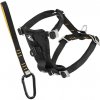 Bezpečnostný postroj Kurgo Tru-Fit Smart Harness, čierny S
