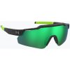 Detské slnečné okuliare Under Armour Levelup Jr S3 pattern black white/green