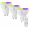 Immax NEO LITE Súprava 3× smart LED žárovka GU10 6 W RGB+CCT, stmívatelná, WiFi, Beacon, DO 07724CDO