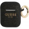 Guess GUA2SGGEK AirPods cover black Silicone Glitter (GUA2SGGEK)