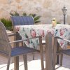 Eurofirany GARDEN záhradný obrus na terasu a balkón z nepremokavej látky , 32D modrá Polyester 85x85 cm