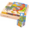 Bigjigs Toys Obrázkové kocky farma