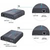 PREMIUMCORD HDMI KVM extender s USB na 120 m cez jeden kábel Cat5/6, bez oneskorenia khext120-6 PremiumCord