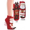 SOCKS4FUN Vianočné ponožky W-2244 mikuláš 25-29(17-19)