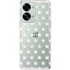 Odolné silikónové puzdro iSaprio - Stars Pattern - white - OnePlus Nord 2T 5G