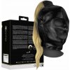 Ouch! Xtreme Mask with Blonde Ponytail Black
