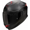 Helma na motorku SCORPION EXO-GT SP AIR solid matná čierno/červená Velikosti: 3XL