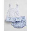 GAP Baby plavky tiered outfit set Modrá