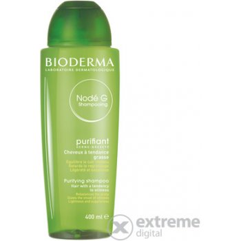 Bioderma Nodé G Purifying Shampoo šampón pre mastné vlasy 400 ml od 12,5 €  - Heureka.sk