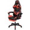 Kruger&Matz Herná stolička Warrior GX-150 červeno čierna