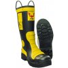 Brandbull Gumená zásahová obuv Kalisz FHR 003 Čierna-Žltá, 42