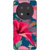 Picasee silikónový čierny obal pre Honor Magic7 Lite 5G - Hibiscus