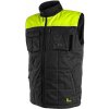 CXS SEATTLE Pracovná vesta fleece čierno-žltá zimná XL 131000280295
