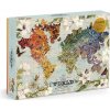 Galison Fóliové puzzle - Wendy Gold: Okřídlená metamorfóza - 1000 dílků