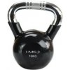 Kettlebell s chrómovaným úchopom KTC HMS, 16 kg, čierny