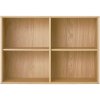 Závesná knižnica v dekore duba v prírodnej farbe 89x61 cm Mistral – Hammel Furniture