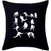 Hokejisti ikony - Vankúš 50x50 - 50x50 - Iba poťah ( Čierna )