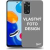 Picasee silikónový čierny obal pre Xiaomi Redmi Note 11S 4G - Vlastný design/motiv