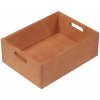 KESPER Viacúčelový skladovací box bukové drevo 13 x 30 x 40 cm