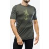 Funkčné tričko Sensor Merino Air PT Tee S/S - olive green earth