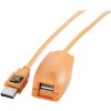 Tether Tools CU1917 USB 2.0, 5m, oranžový