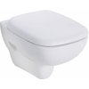 GEBERIT Set závesné WC Style, 6l, Rimfree + WC sedadlo Duroplast, biela, SETWC07