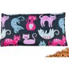 VFstyle nahrievací vankúšik s čerešňovými kôstkami 30x15 cm Kittens