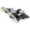 Gembird 2 serial port PCI-Express add-on card, with extra low-profile bracket (SPC-22)