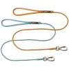 NON-STOP Dogwear Trekking rope leash teal vodítko pre psov