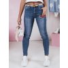 Dámske džínsy skinny JEANELA Dstreet UY2386 Farba: modrá - svetlo, Veľkosť: XL