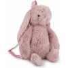 Detský plyšový batoh zajačik - púdrová