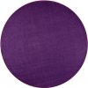 Najkoberce Hanse Home Nasty fialový kruh 133 cm kruh