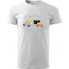 S karavanom v lese - Tričko extra veľké (5-8XL) - 5XL ( Biela )