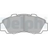 Sada brzdových platničiek kotúčovej brzdy Delphi Deutschland GmbH LP872