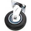 koliesko pogumované, priemer 100 mm, otočné, BGS 80955