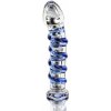ToyJoy - Glass Worxx G-Spot Gemstone sklenené dildo