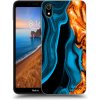 Picasee silikónový prehľadný obal pre Xiaomi Redmi 7A - Gold blue