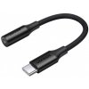Ugreen AV161 adaptér 3.5 mm mini jack / USB-C, čierny (AV161 50631)