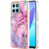 Gumený kryt Marble na Honor X8 5G/X6 - Ružová