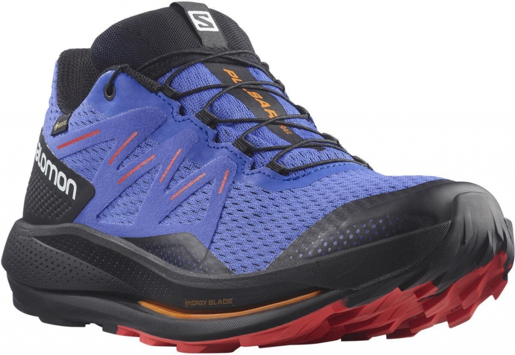 Salomon PULSAR TRAIL GTX M L41608000 Dazzling Blue Black Poppy Red